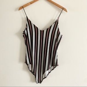 Gaze Striped Body Suit